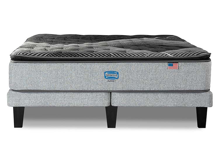CAMA EUROPEA SIMMONS SUNSET KING B/D + RESPALDO TIGNES - 2