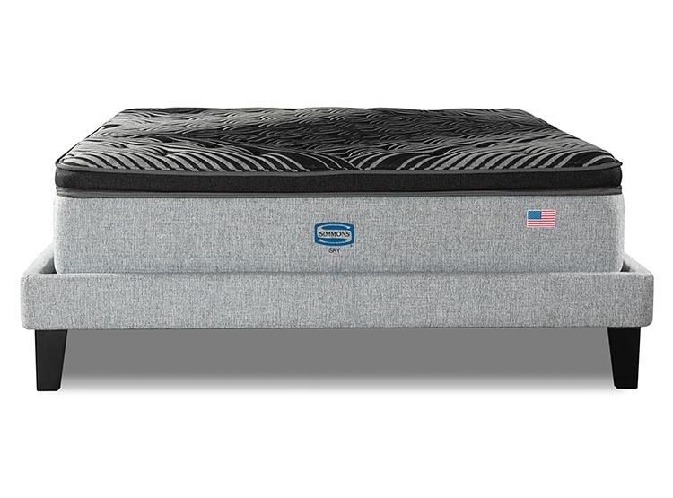 CAMA EUROPEA SIMMONS SKY KING B/D + RESPALDO TIBET - 2