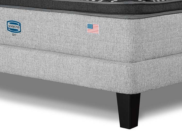 CAMA EUROPEA SIMMONS SKY KING B/D + RESPALDO TIBET - 6