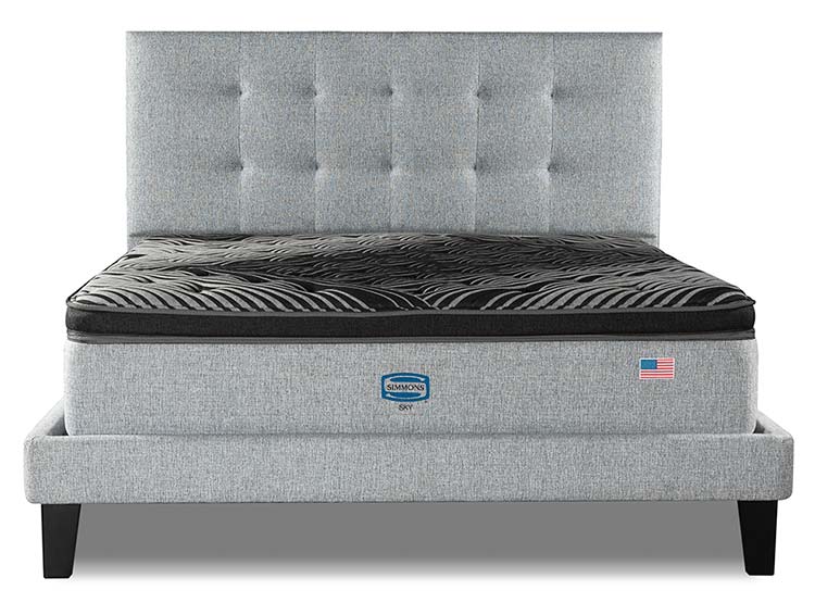 CAMA EUROPEA SIMMONS SKY KING B/D + RESPALDO TIGNES - 1