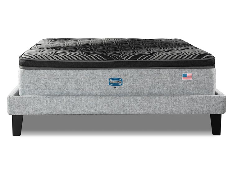 CAMA EUROPEA SIMMONS SKY KING B/D + RESPALDO TIGNES - 2