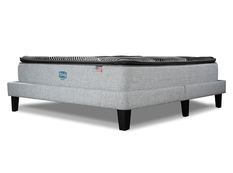 CAMA EUROPEA SIMMONS SUNSET 2PL B/D + RESPALDO TIBET - 5