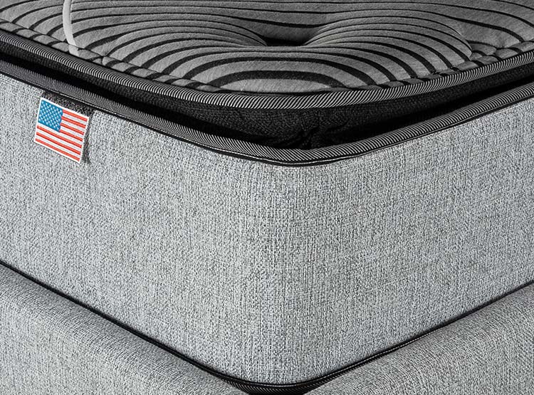CAMA EUROPEA SIMMONS SUNSET 2PL B/D + RESPALDO TIBET - 7
