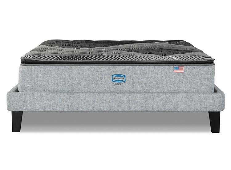 CAMA EUROPEA SIMMONS SUNSET KING B/D + RESPALDO TIGNES - 2