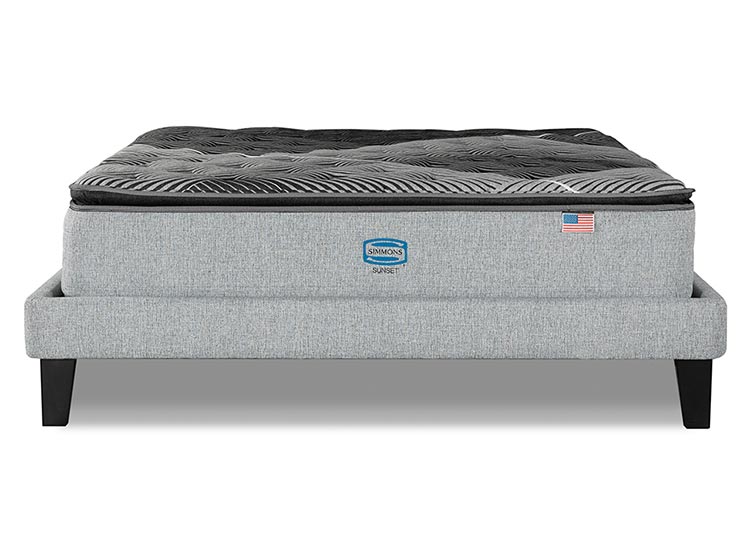 CAMA EUROPEA SIMMONS SUNSET KING B/D + RESPALDO TIBET - 2