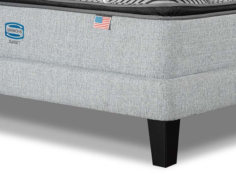 CAMA EUROPEA SIMMONS SUNSET KING B/D + RESPALDO TIBET - 6