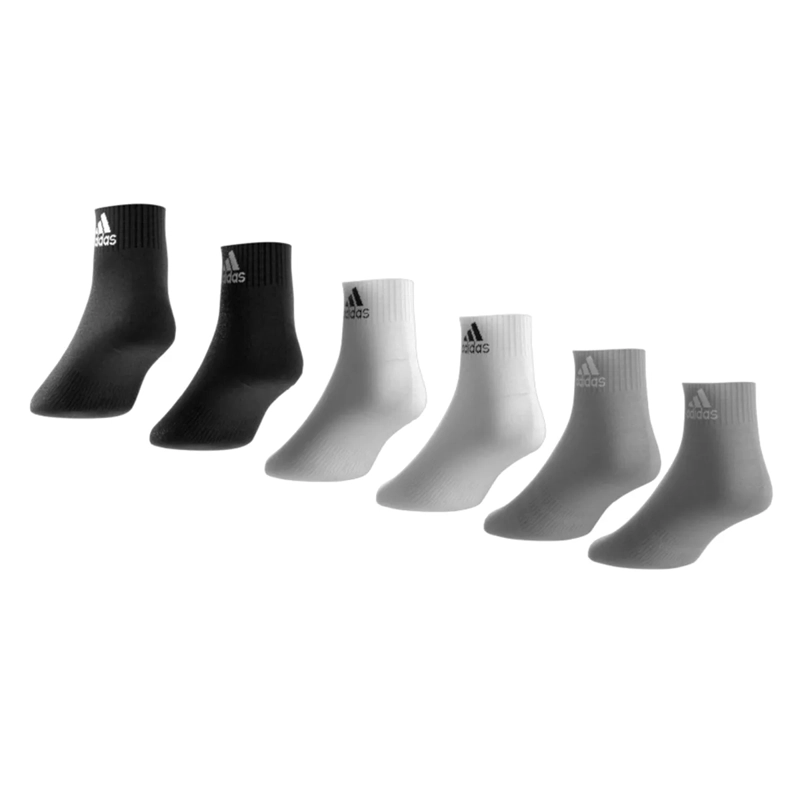 SET ADIDAS THIN AND LIGHT ANKLE MULTICOLOR CALCETINES - 6