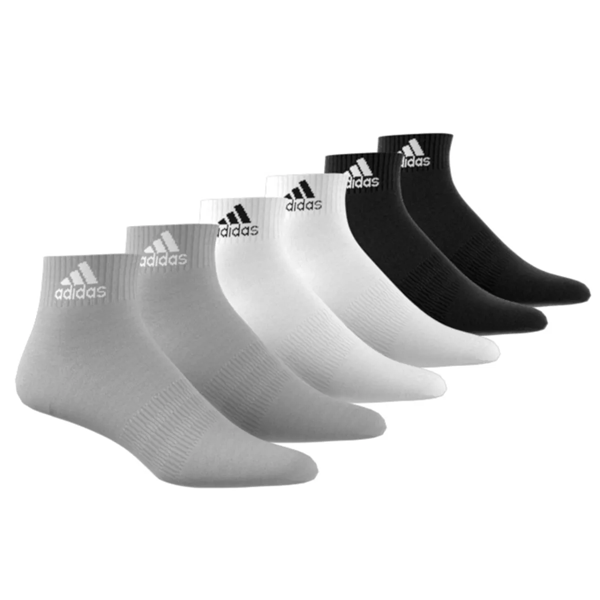SET ADIDAS THIN AND LIGHT ANKLE MULTICOLOR CALCETINES - 3
