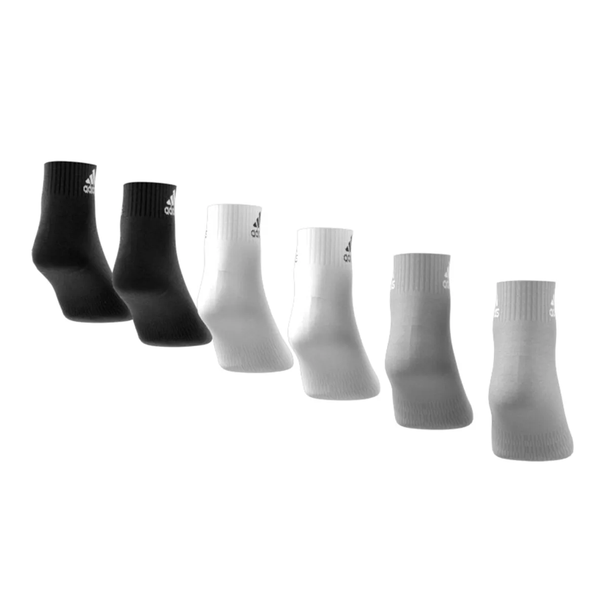 SET ADIDAS THIN AND LIGHT ANKLE MULTICOLOR CALCETINES - 5