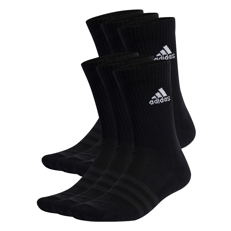 CALCETINES ADIDAS MEDIA PANTORRILLA NEGRO - 1