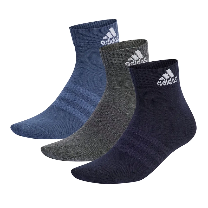 SET ADIDAS THIN AND LIGHT ANKLE MULTICOLOR CALCETINES