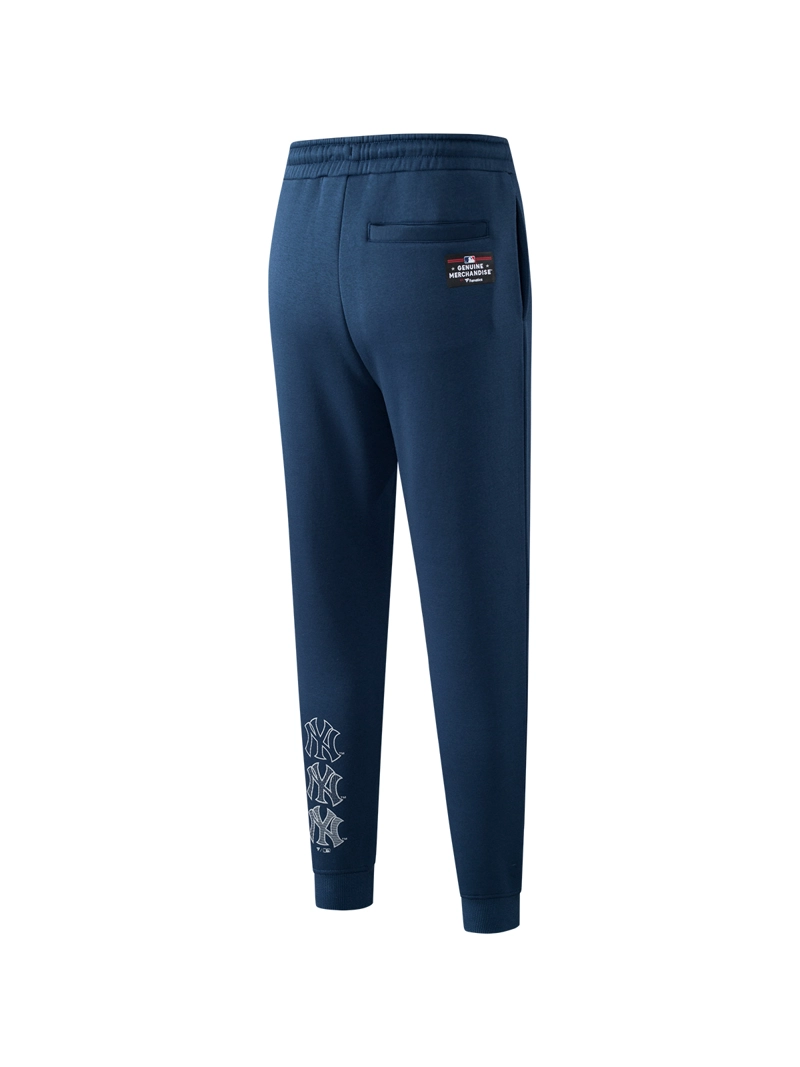 PANTALÓN BUZO ALGODÓN HOMBRE FEXPRO AZUL MARINO YANKEES - 2