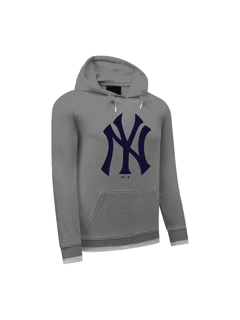 POLERÓN ALGODÓN HOMBRE FEXPRO GRIS YANKEES - 1