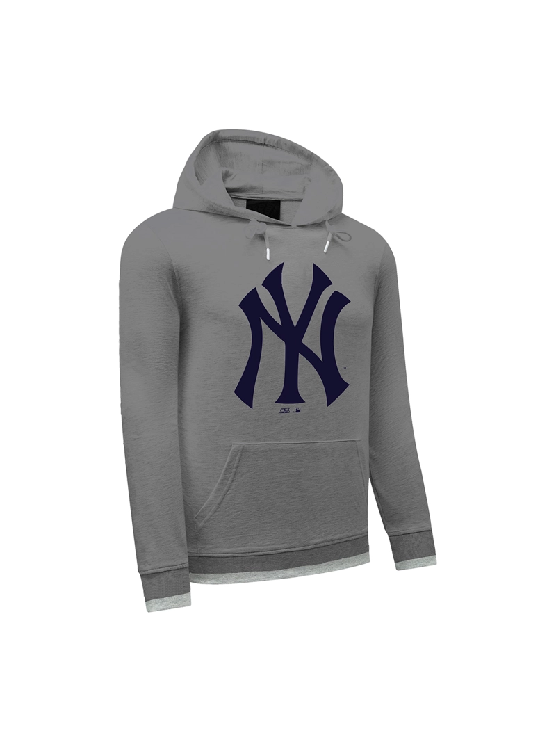 POLERÓN ALGODÓN HOMBRE FEXPRO GRIS YANKEES