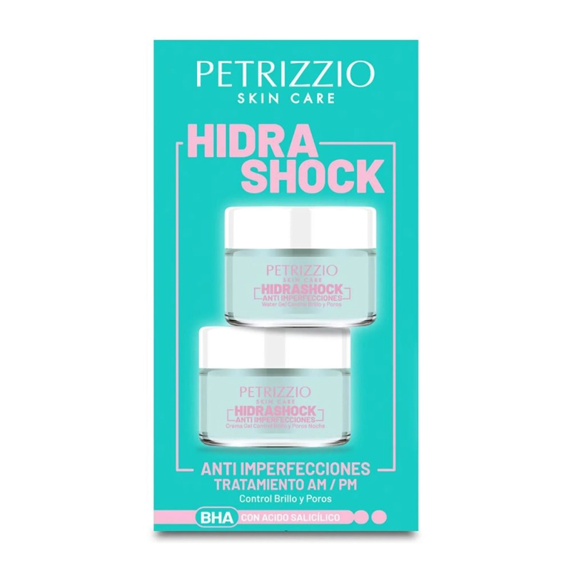 PACK PETRIZZIO CREMAS GEL HIDRASHOCK ANTI IMPERFECCIONES - 3