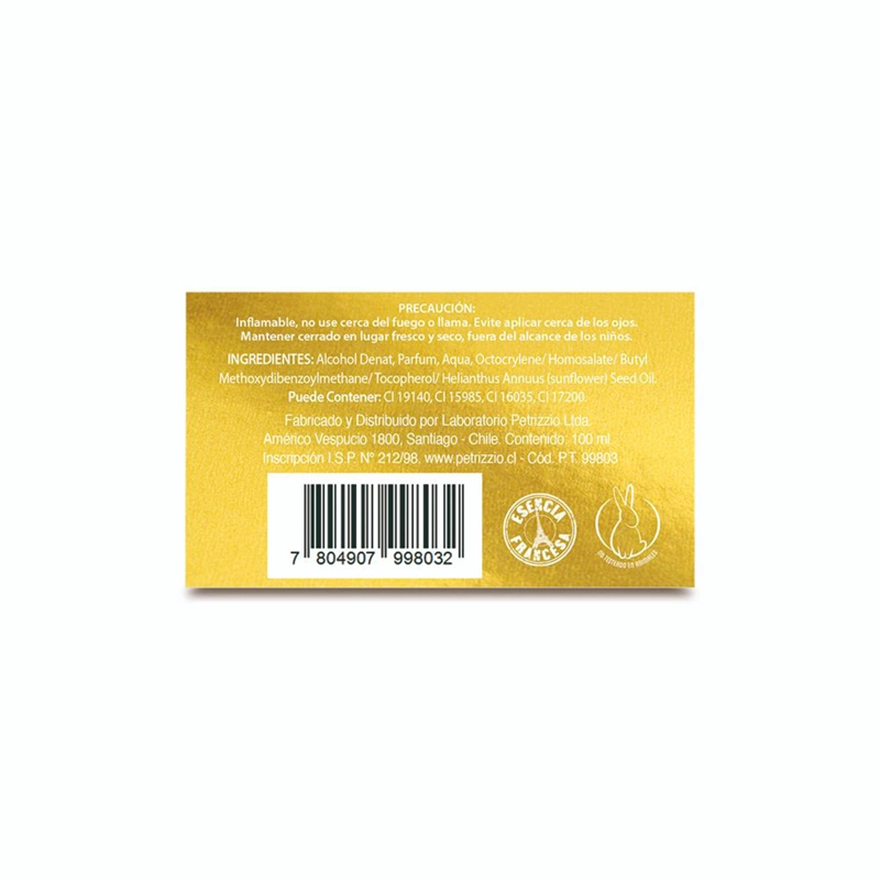 PERFUME PLAISANCE HOT ELIXIR MUJER EDP 100 ML - 4