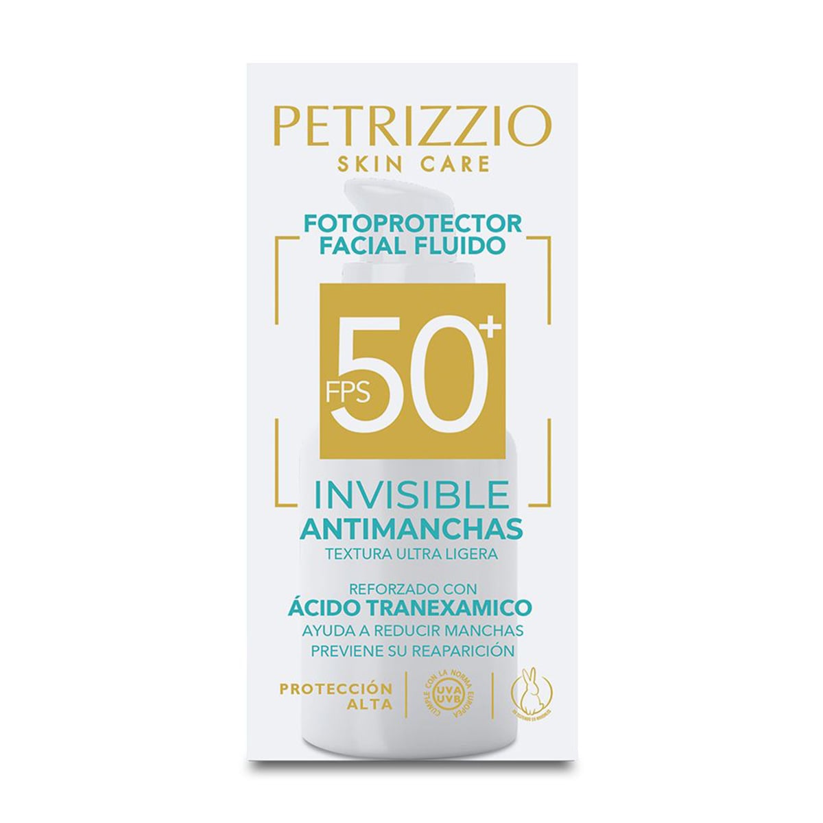 PROTECTOR SOLAR ROSTRO PETRIZZIO SPF 50 40 ML ANTIMANCHAS INVISIBLE FPS50 - 2