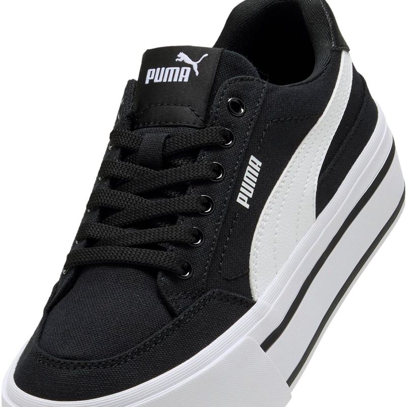 ZAPATILLAS MUJER PUMA CASUALES NEGRO COURT - 5