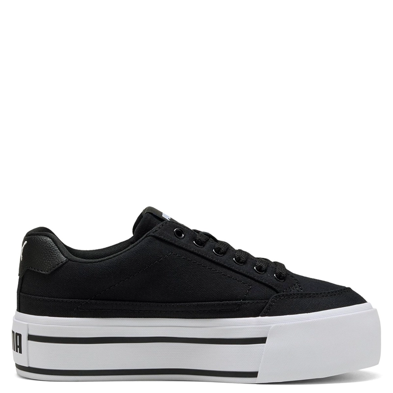 ZAPATILLAS MUJER PUMA CASUALES NEGRO COURT - 3