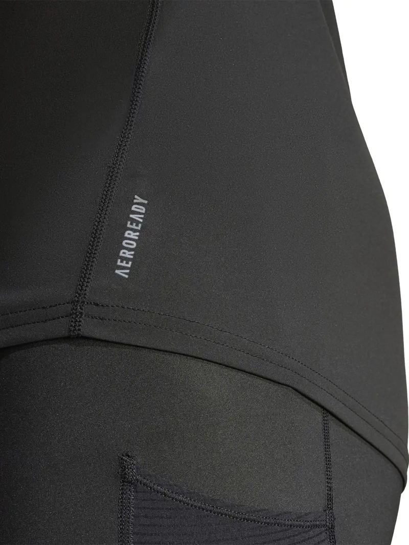 POLERA HOMBRE ADIDAS IM8586 NEGRO SIN MANGAS ADIZERO RUNNING ESSENTIALS - 5