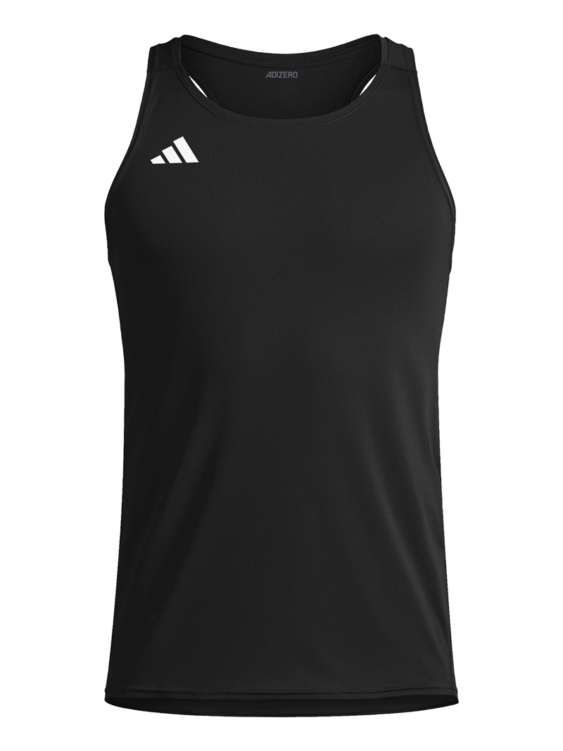 POLERA HOMBRE ADIDAS IM8586 NEGRO SIN MANGAS ADIZERO RUNNING ESSENTIALS - 7