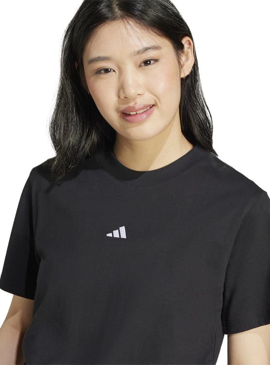 POLERA MANGA CORTA MUJER ADIDAS ESSENTIALS LOGO PEQUEÑO - 3