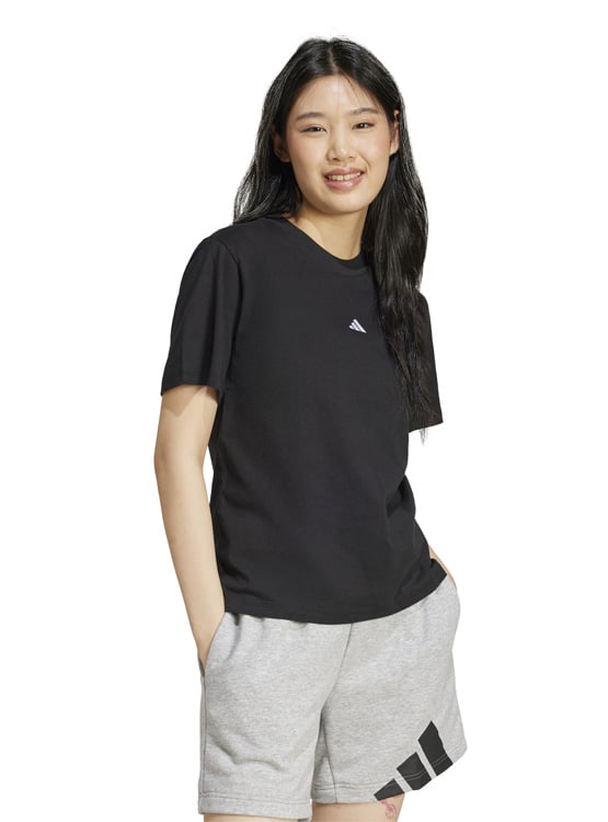POLERA MANGA CORTA MUJER ADIDAS ESSENTIALS LOGO PEQUEÑO - 5