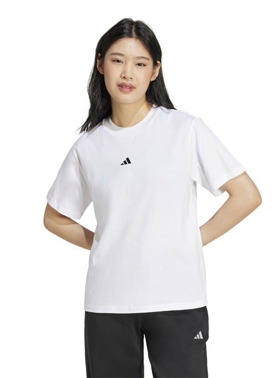 POLERA MANGA CORTA MUJER ADIDAS ESSENTIALS LOGO PEQUEÑO - 1