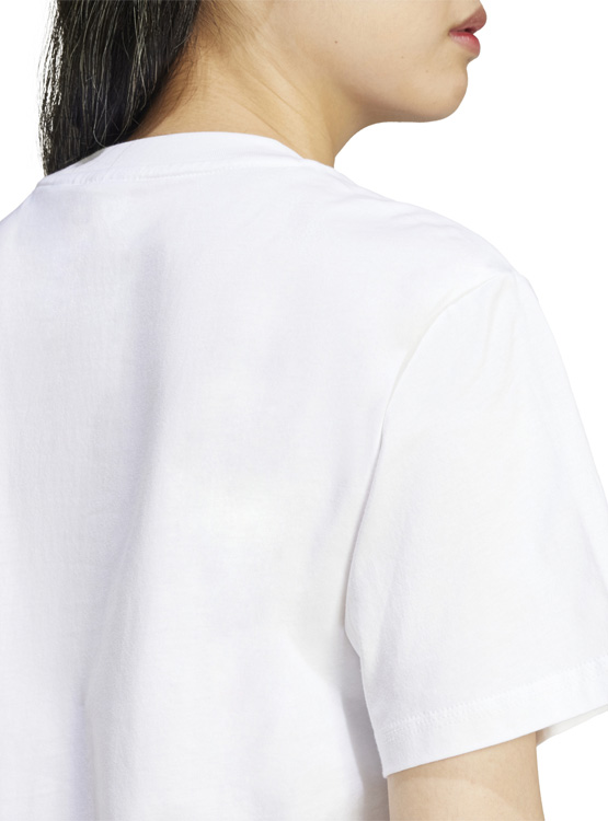 POLERA MANGA CORTA MUJER ADIDAS ESSENTIALS LOGO PEQUEÑO - 4