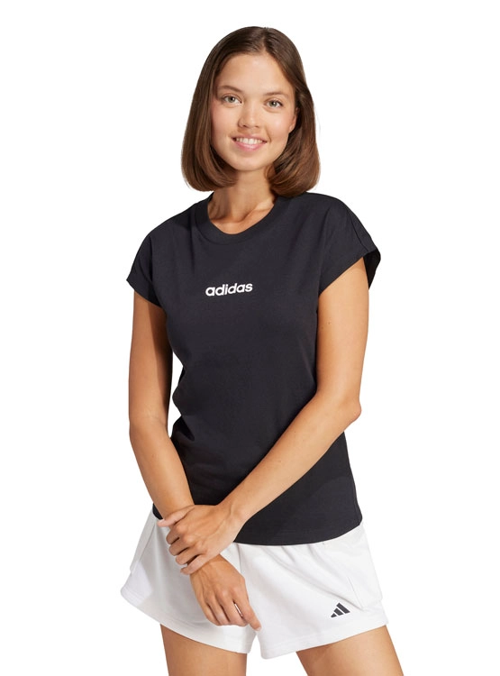POLERA ALGODÓN MANGA CORTA MUJER ADIDAS ESSENTIALS  - 1