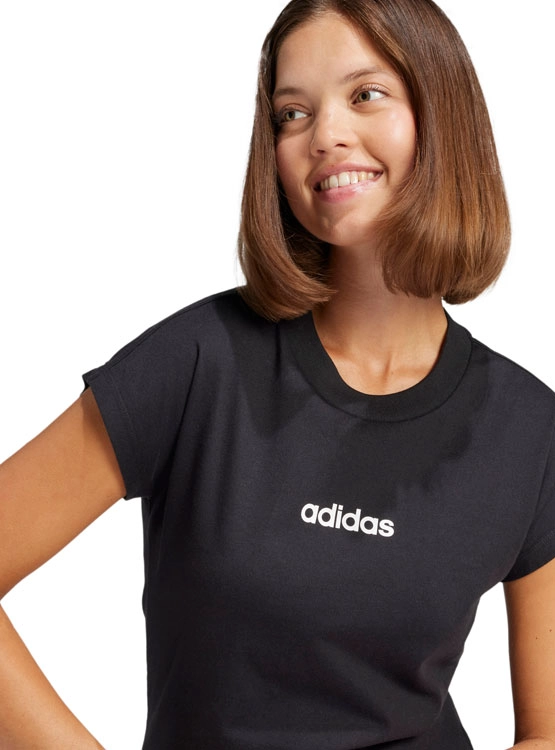 POLERA ALGODÓN MANGA CORTA MUJER ADIDAS ESSENTIALS  - 3