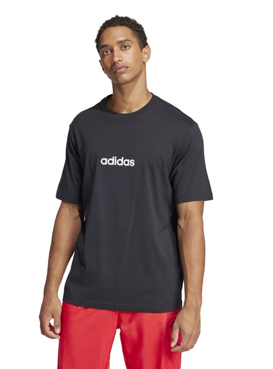 POLERA MANGA CORTA HOMBRE ADIDAS ESSENTIALS LINEAL - 1