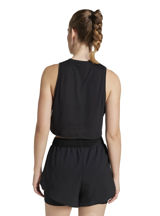 POLERA SIN MANGAS MUJER ADIDAS TRAIN ESSENTIALS BOXY - 2