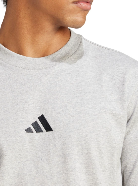 POLERA MANGA CORTA HOMBRE ADIDAS ESSENTIALS SMALL LOGO - 4