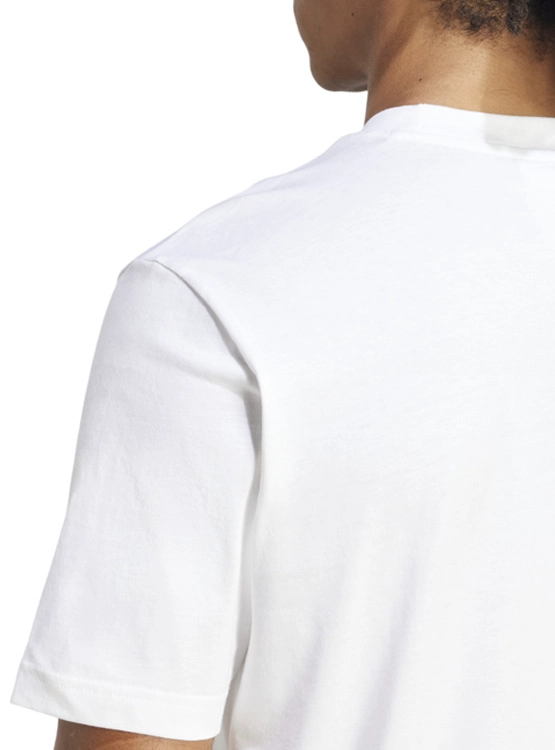 POLERA MANGA CORTA HOMBRE ADIDAS ESSENTIALS LINEAL - 4