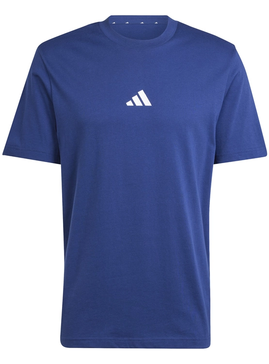 POLERA ALGODÓN MANGA CORTA HOMBRE ADIDAS ESSENTIALS SINGLE JERSEY 3 BANDAS - 6