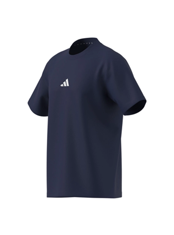 POLERA ALGODÓN MANGA CORTA HOMBRE ADIDAS ESSENTIALS SINGLE JERSEY 3 BANDAS - 14