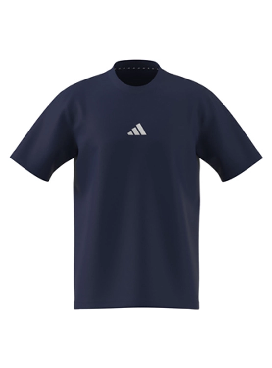 POLERA ALGODÓN MANGA CORTA HOMBRE ADIDAS ESSENTIALS SINGLE JERSEY 3 BANDAS - 7