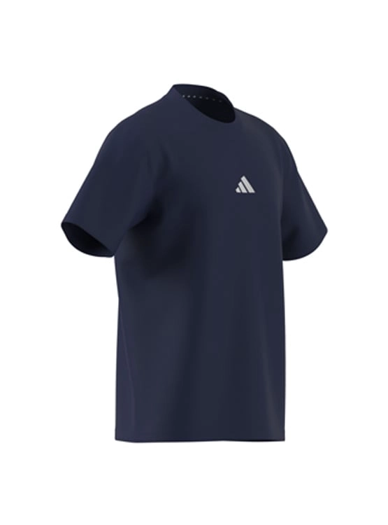 POLERA ALGODÓN MANGA CORTA HOMBRE ADIDAS ESSENTIALS SINGLE JERSEY 3 BANDAS - 8