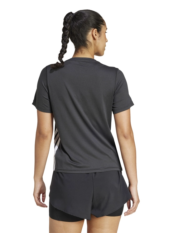 POLERA MANGA CORTA MUJER ADIDAS TRAIN ESSENTIALS 3 BANDAS - 2