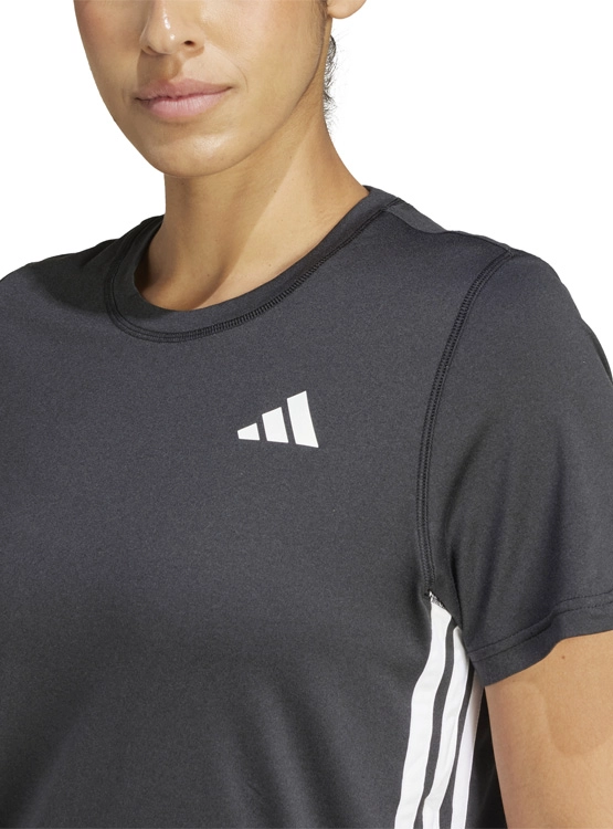 POLERA MANGA CORTA MUJER ADIDAS TRAIN ESSENTIALS 3 BANDAS - 3