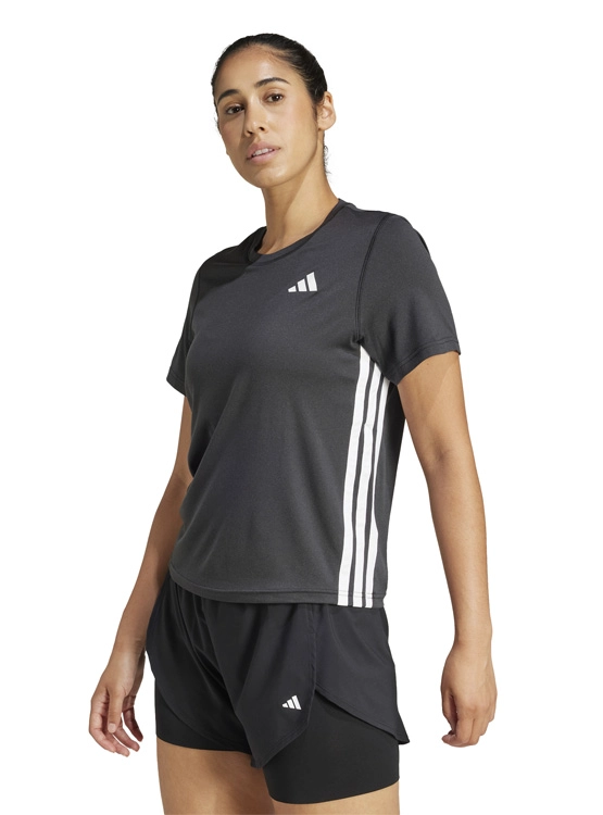 ADIDAS POLERA MANGA CORTA MUJER ADIDAS TRAIN ESSENTIALS 3 BANDAS