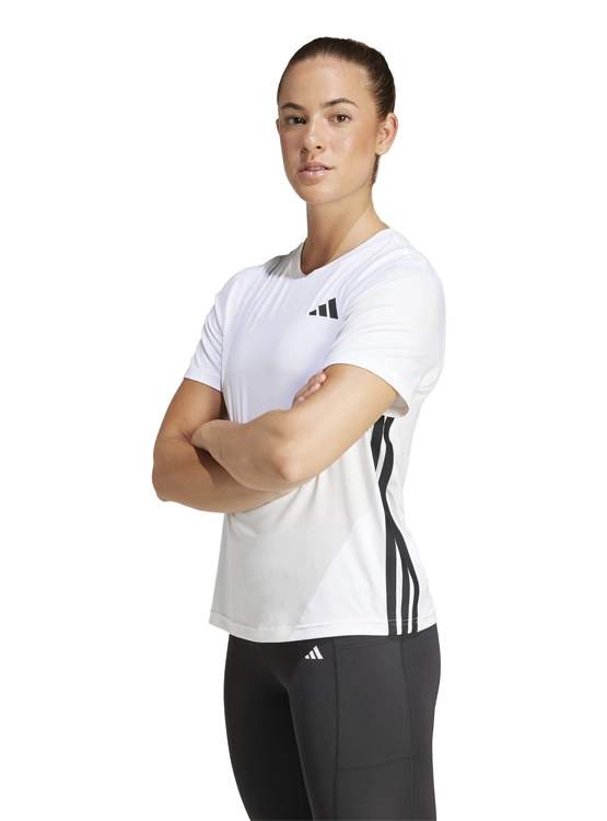 ADIDAS POLERA MANGA CORTA MUJER ADIDAS TRAIN ESSENTIALS 3 BANDAS