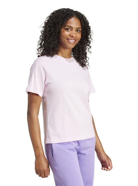 POLERA MANGA CORTA MUJER ADIDAS LOGO PEQUEÑO ALGODÓN - 2