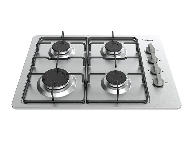 ENCIMERA A GAS LICUADO/NATURAL MIDEA 4 QUEMADORES MG60SL405 - 3