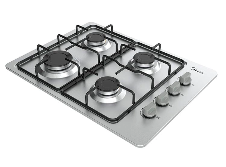 ENCIMERA A GAS LICUADO/NATURAL MIDEA 4 QUEMADORES MG60SL405 - 4