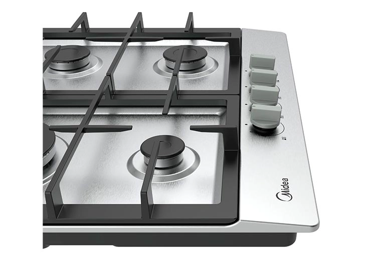 ENCIMERA A GAS LICUADO/NATURAL MIDEA 4 QUEMADORES MG60GK005 - 4