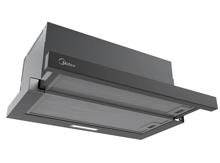 CAMPANA DE COCINA RETRÁCTIL MIDEA 59.5CM NEGRO MH60L07EM21BB-CL - 4
