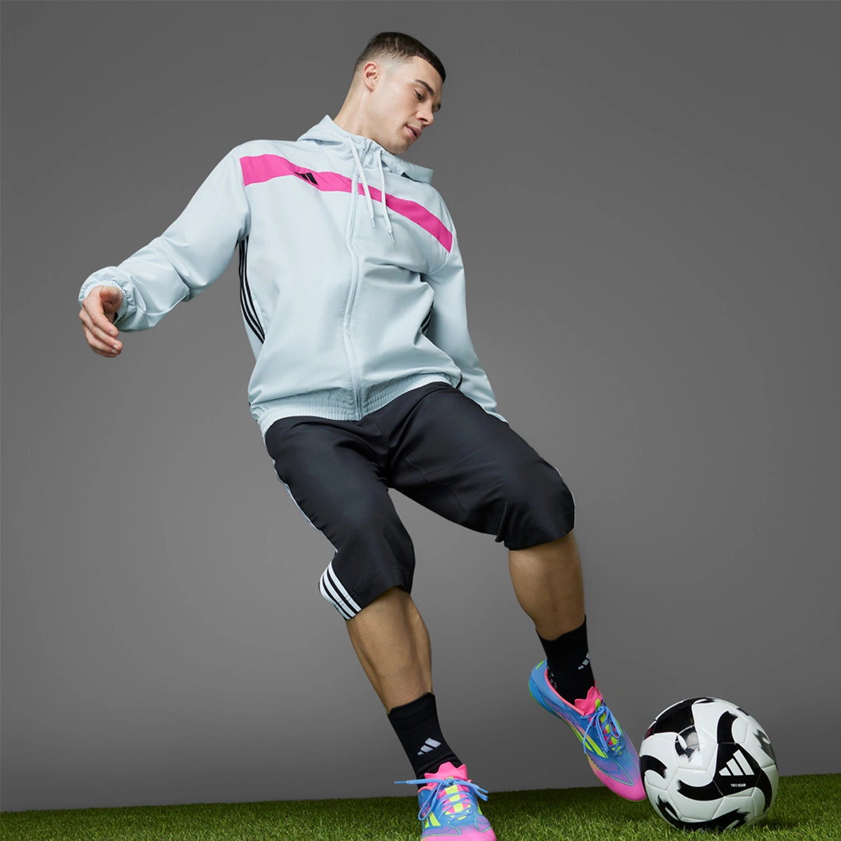ZAPATILLAS HOMBRE ADIDAS FÚTBOL LILA F50 LEAGUE - 12