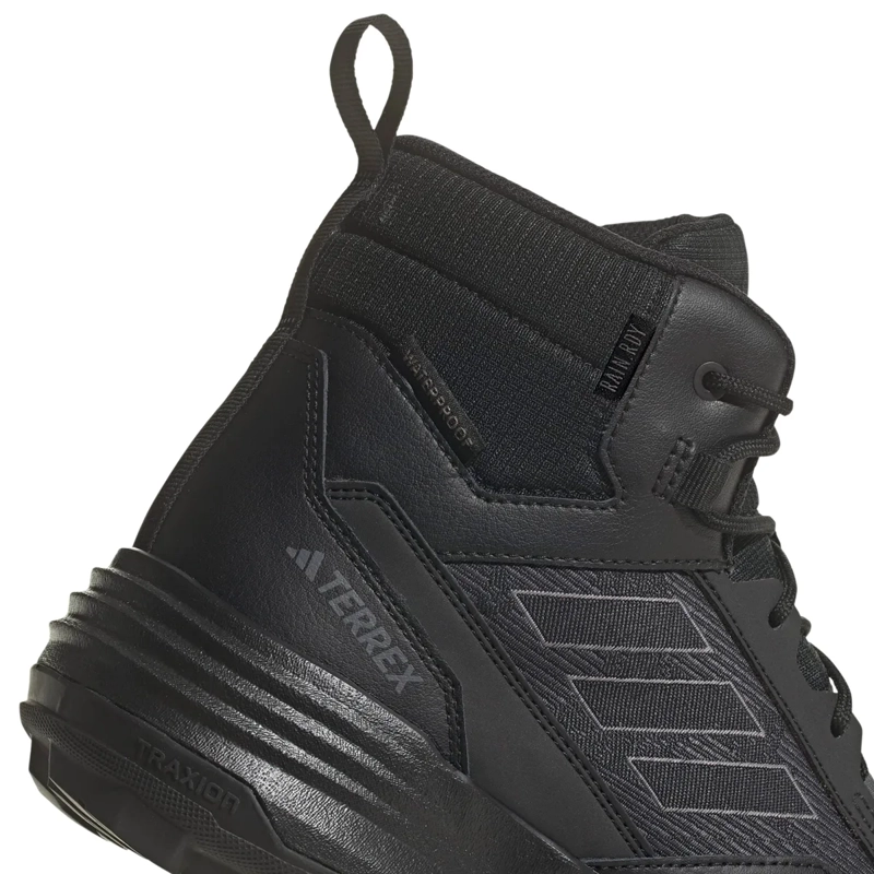 ZAPATILLAS HOMBRE ADIDAS TREKKING NEGRO UNITY MID RAIN.RDY CUERO TERREX - 8